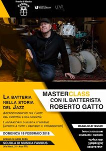 Master Class Roberto Gatto